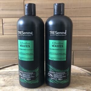 (2) TRESemme Effortless Waves Hydrating Daily Shampoo with Jojoba Oleo 28 oz